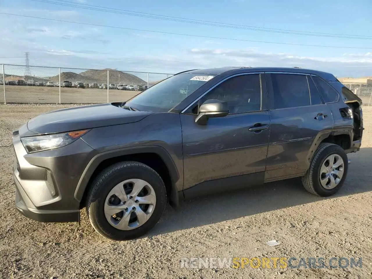 1 Photograph of a damaged car 2T3F1RFV2MC207801 TOYOTA RAV4 2021