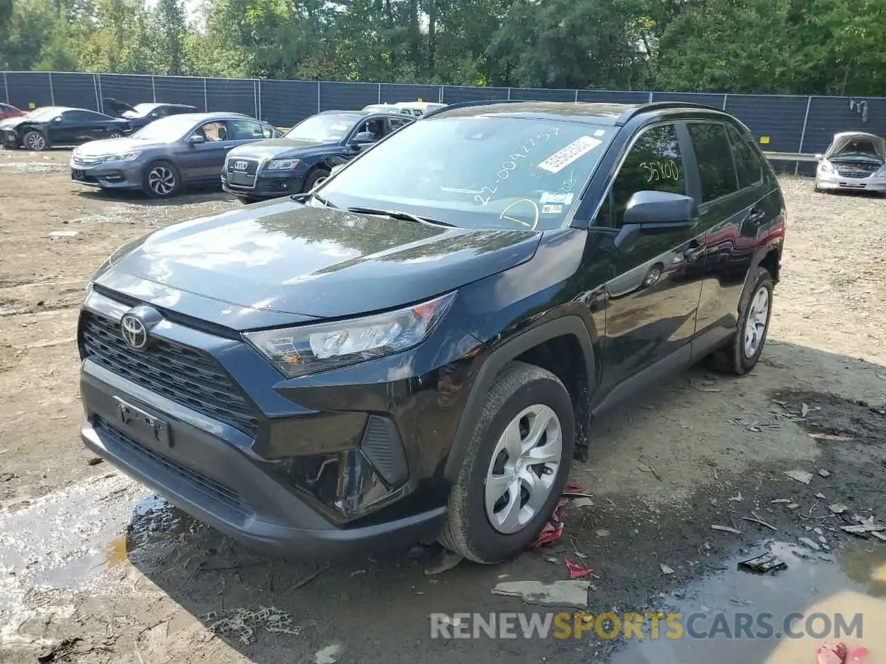 2 Photograph of a damaged car 2T3F1RFV2MC220371 TOYOTA RAV4 2021