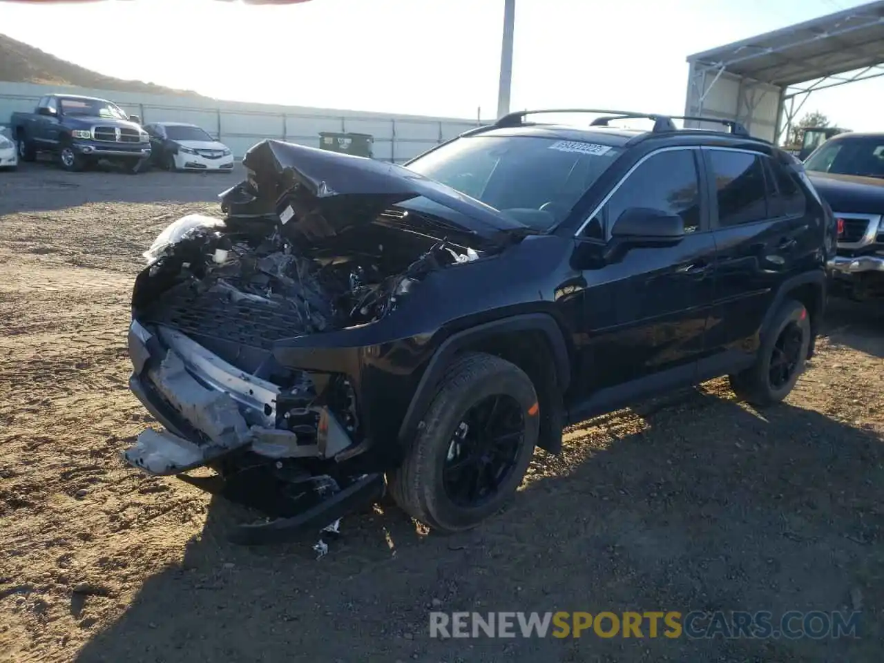 1 Photograph of a damaged car 2T3F1RFV2MC223285 TOYOTA RAV4 2021