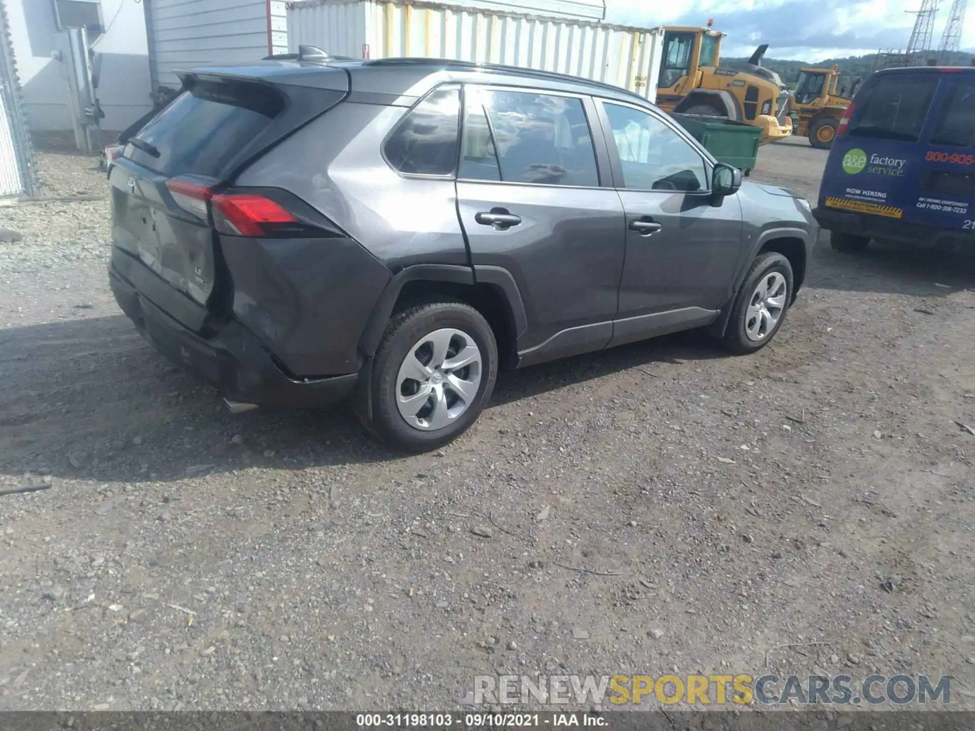 4 Photograph of a damaged car 2T3F1RFV2MC227689 TOYOTA RAV4 2021