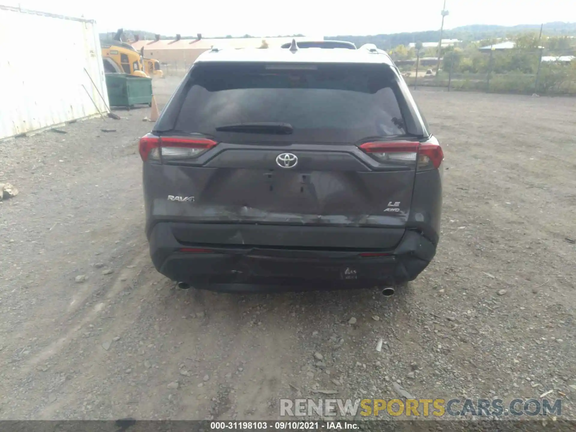 6 Photograph of a damaged car 2T3F1RFV2MC227689 TOYOTA RAV4 2021