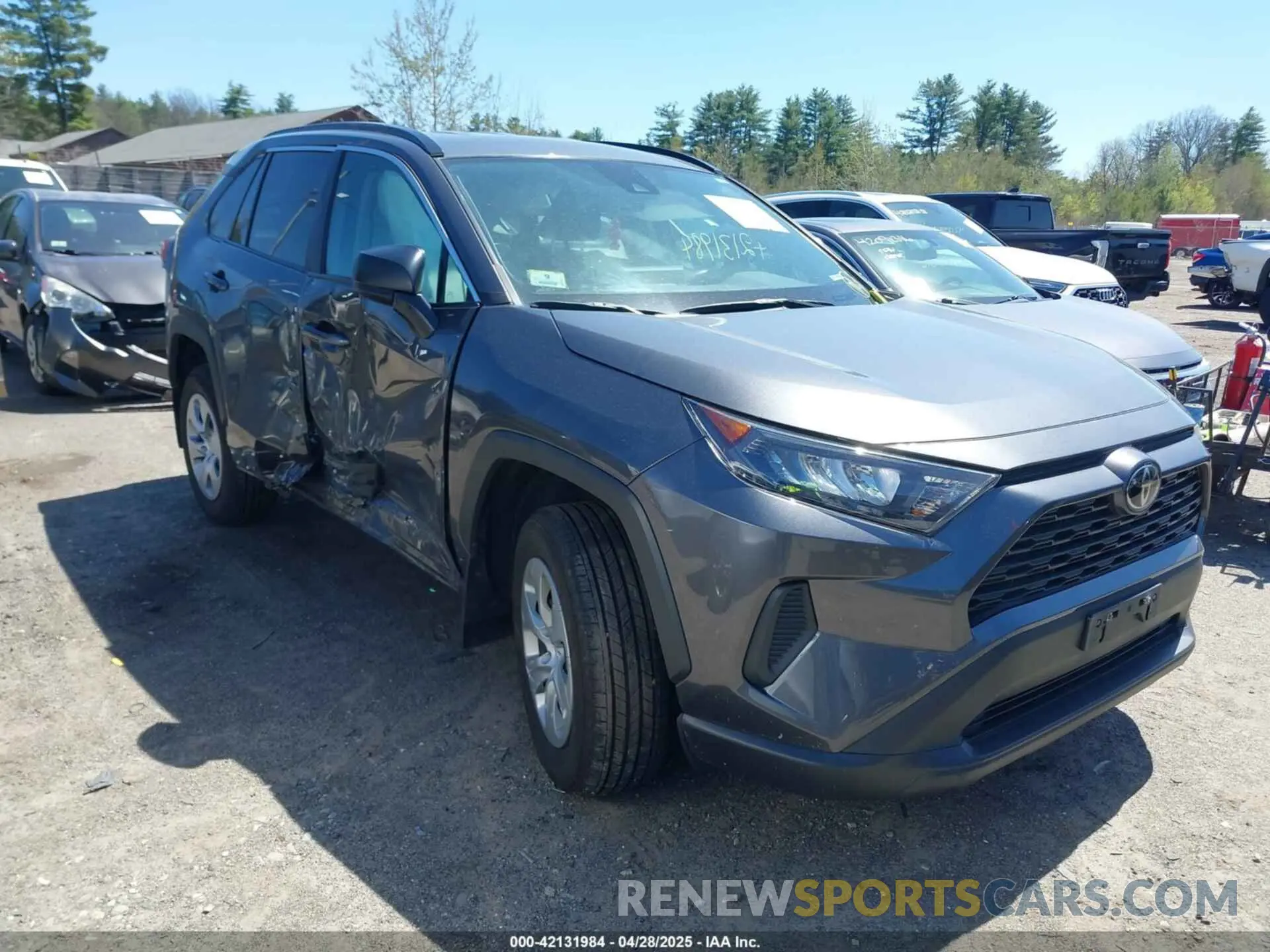 1 Photograph of a damaged car 2T3F1RFV2MC237378 TOYOTA RAV4 2021