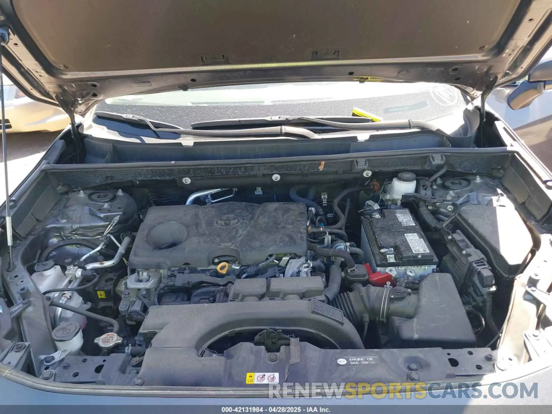 10 Photograph of a damaged car 2T3F1RFV2MC237378 TOYOTA RAV4 2021