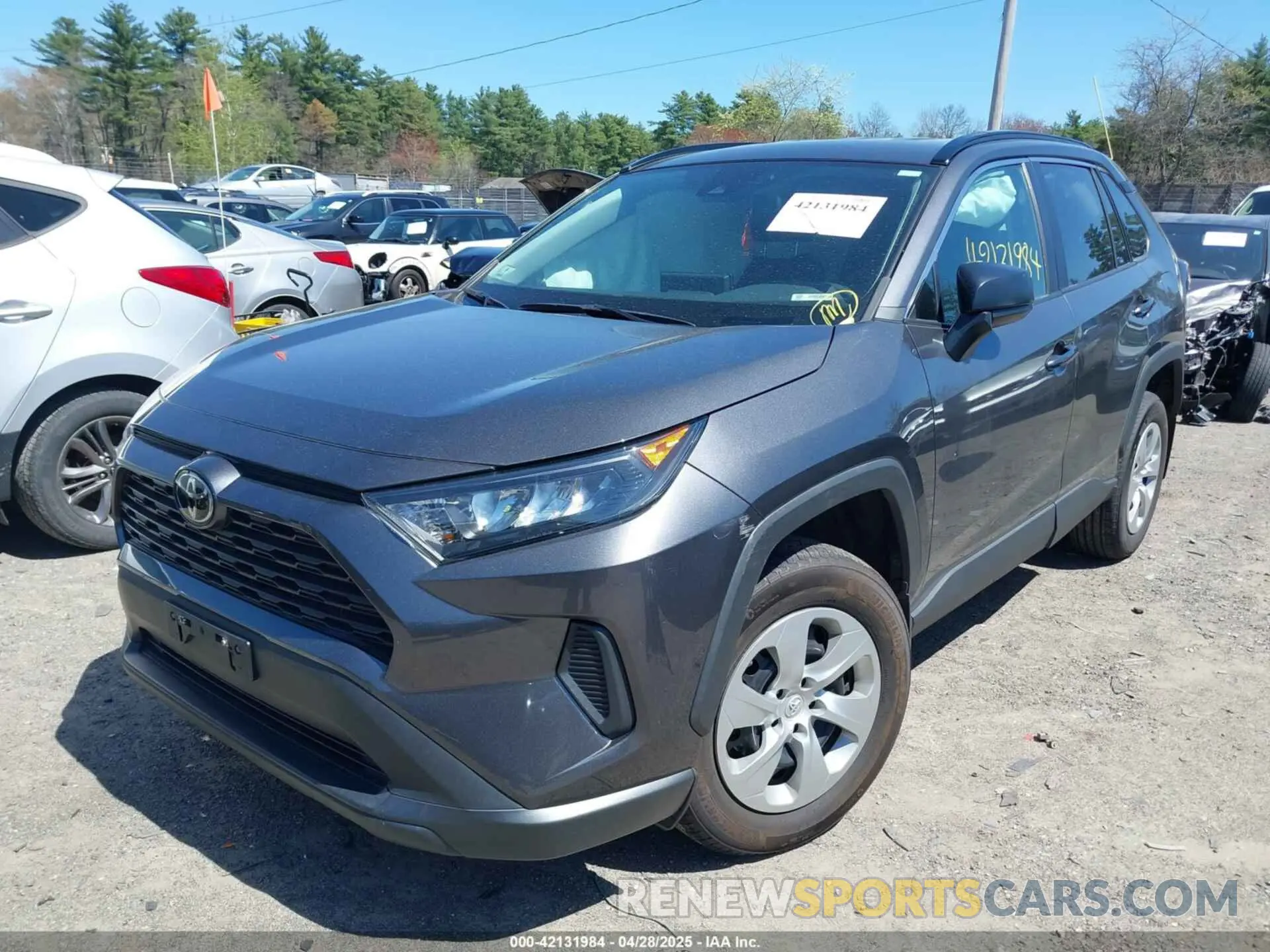 2 Photograph of a damaged car 2T3F1RFV2MC237378 TOYOTA RAV4 2021