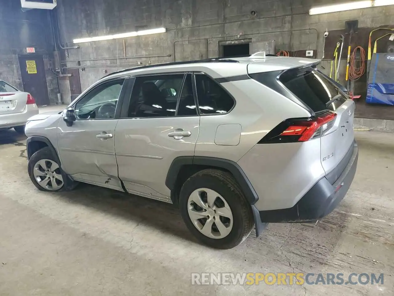 2 Photograph of a damaged car 2T3F1RFV2MC245352 TOYOTA RAV4 2021