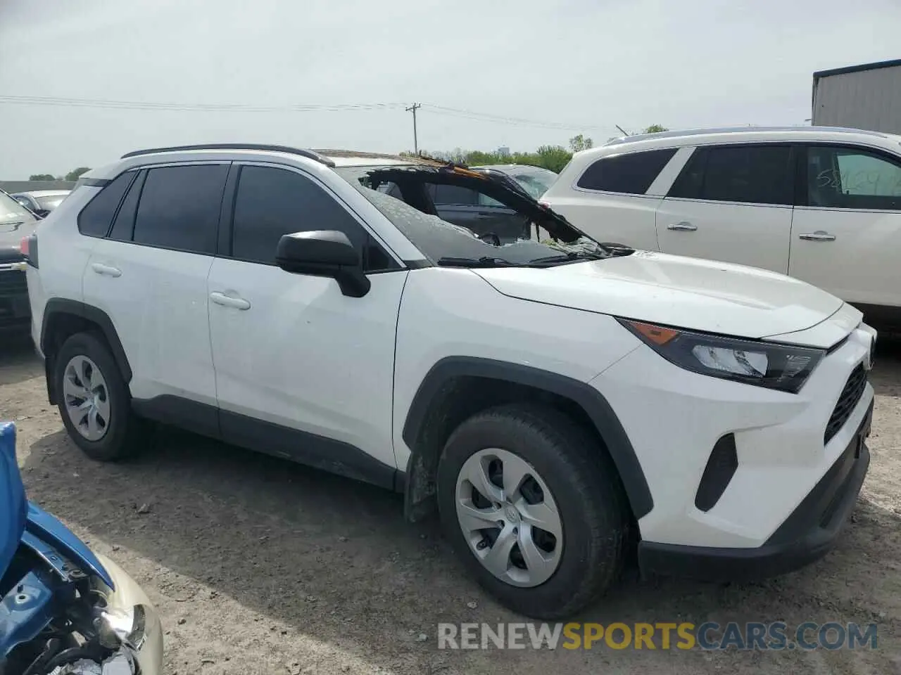 4 Photograph of a damaged car 2T3F1RFV2MC245769 TOYOTA RAV4 2021