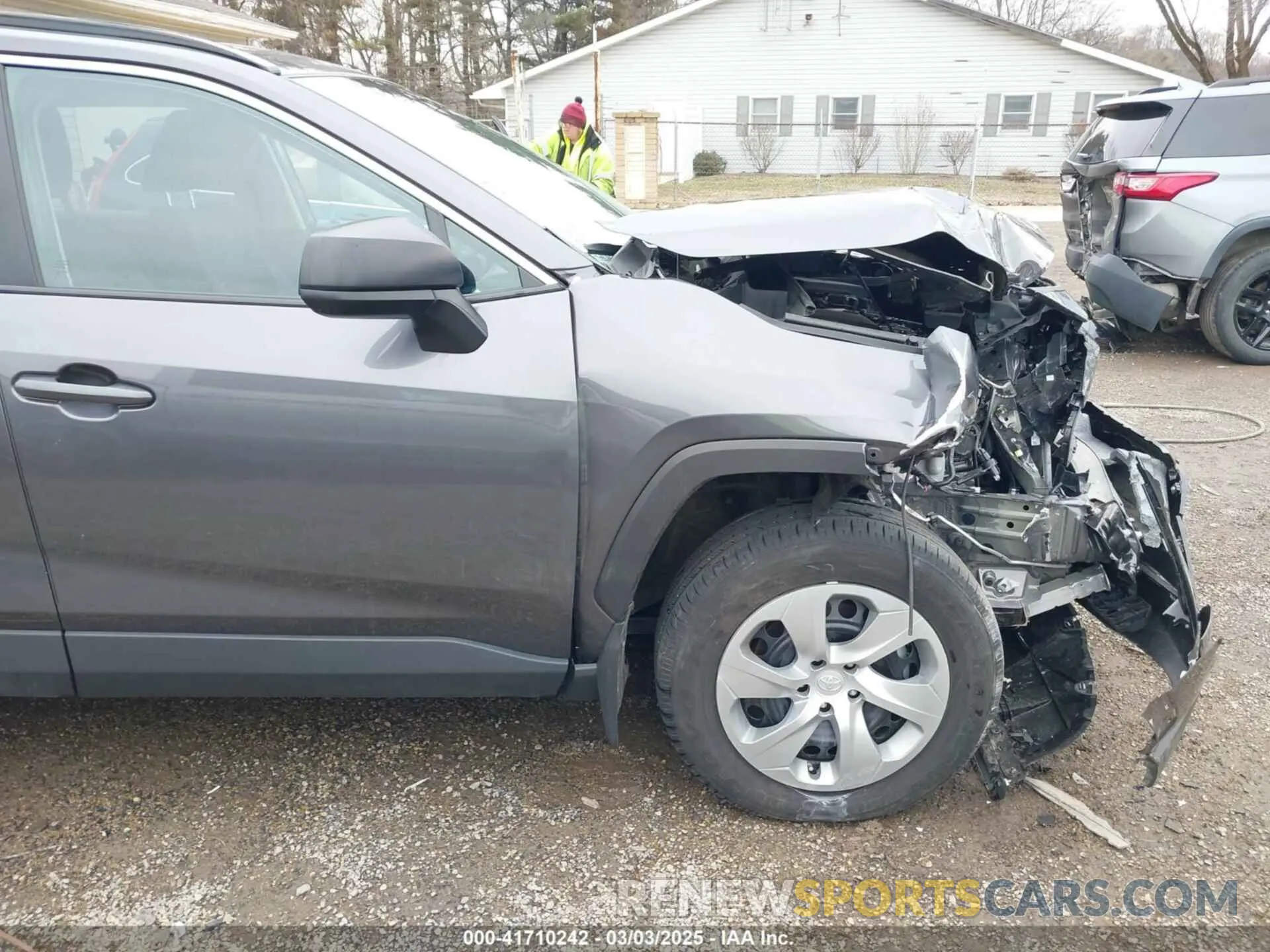 18 Photograph of a damaged car 2T3F1RFV2MC245870 TOYOTA RAV4 2021