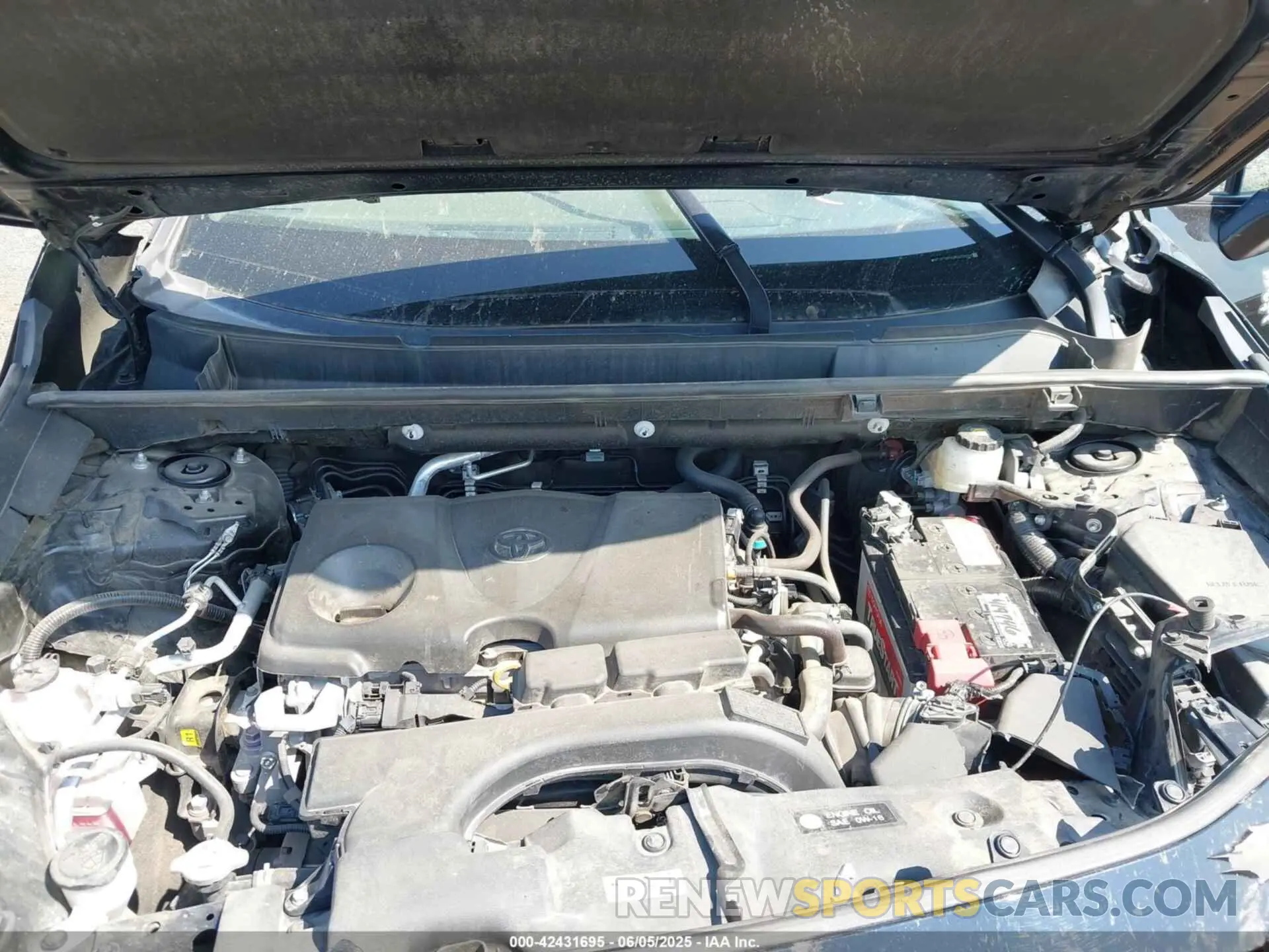 10 Photograph of a damaged car 2T3F1RFV2MC250048 TOYOTA RAV4 2021