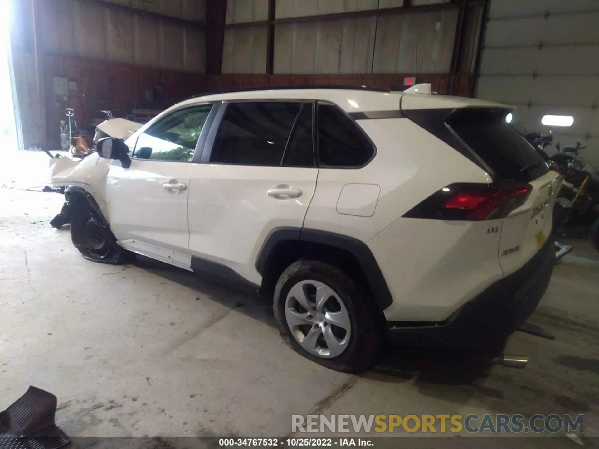 3 Photograph of a damaged car 2T3F1RFV2MC254696 TOYOTA RAV4 2021