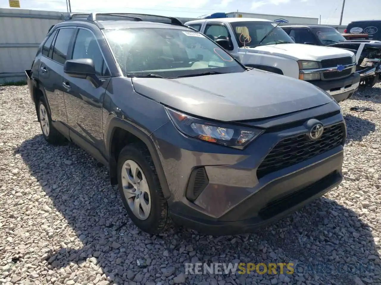 1 Photograph of a damaged car 2T3F1RFV2MW157531 TOYOTA RAV4 2021