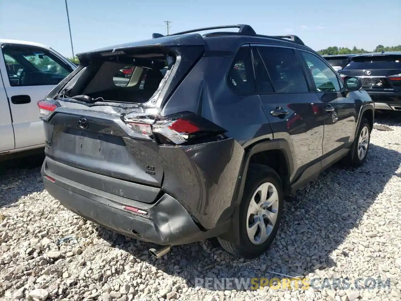 4 Photograph of a damaged car 2T3F1RFV2MW157531 TOYOTA RAV4 2021