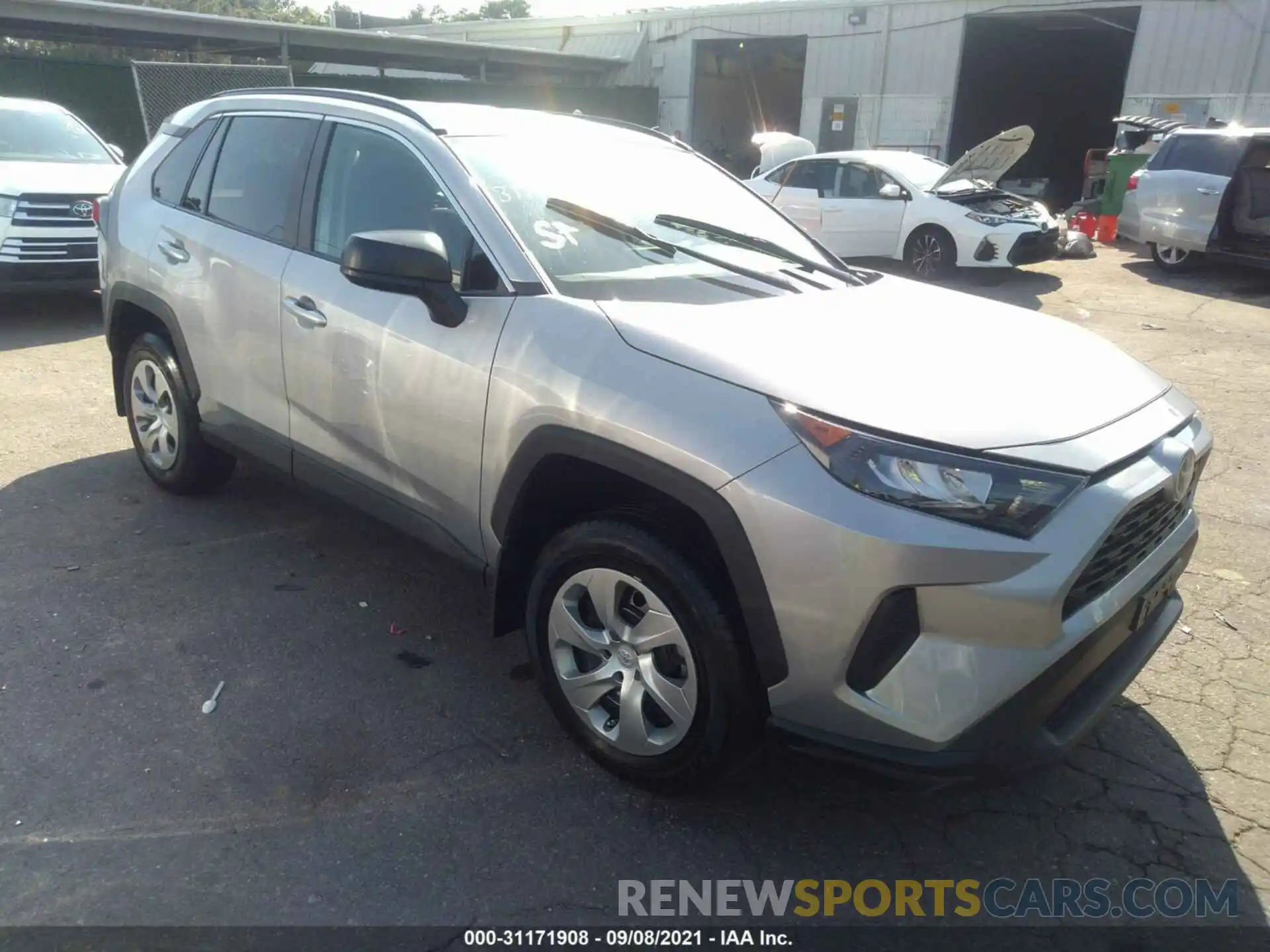 1 Photograph of a damaged car 2T3F1RFV2MW167007 TOYOTA RAV4 2021