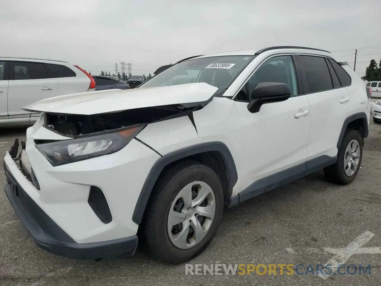 1 Photograph of a damaged car 2T3F1RFV2MW175124 TOYOTA RAV4 2021