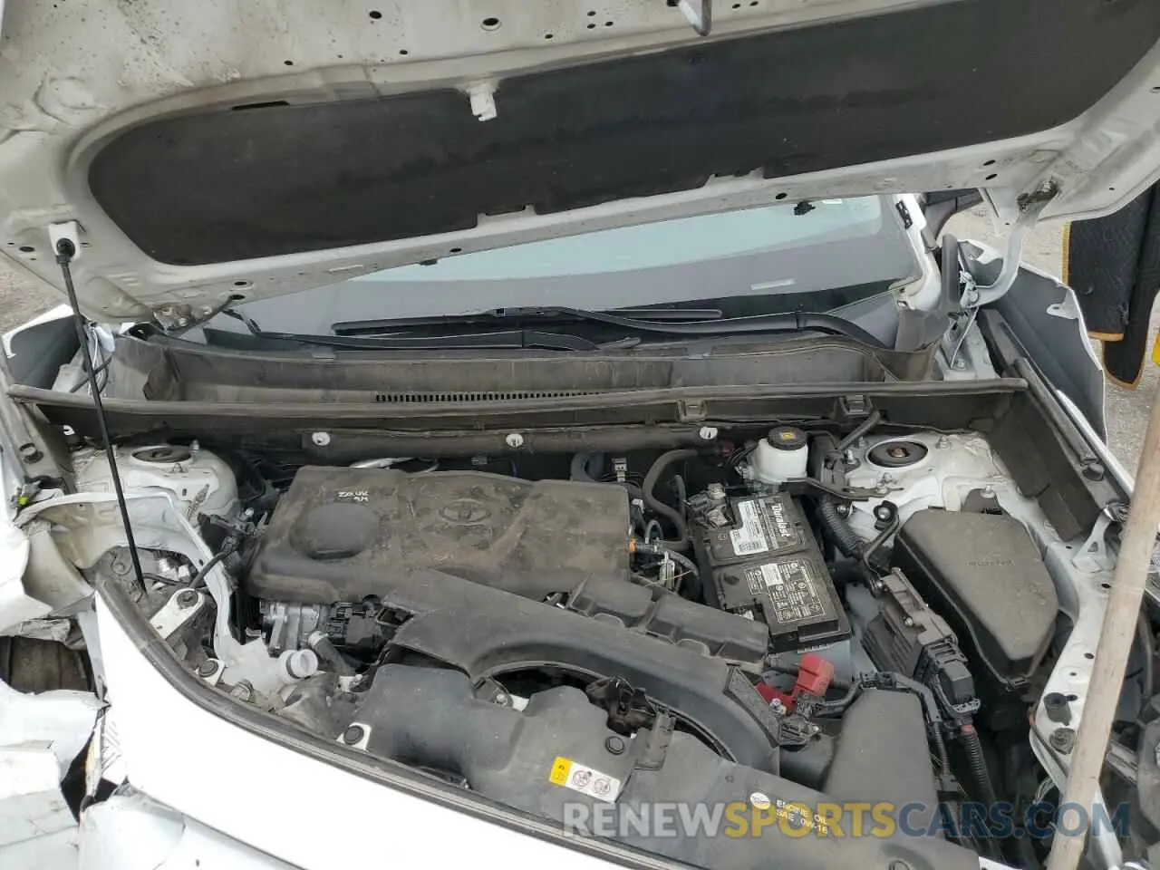 12 Photograph of a damaged car 2T3F1RFV2MW175124 TOYOTA RAV4 2021