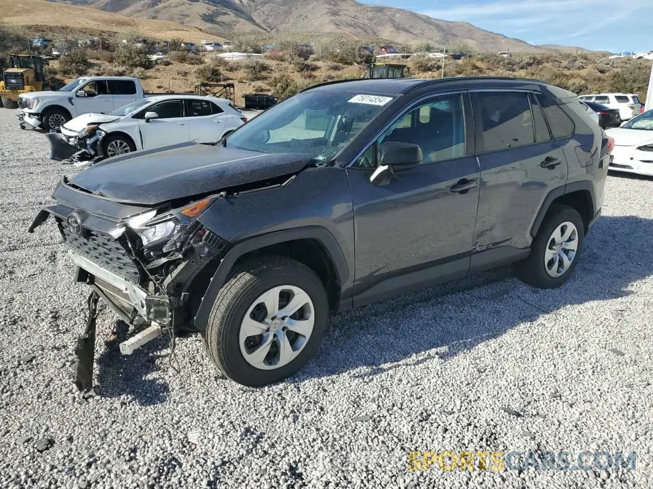1 Photograph of a damaged car 2T3F1RFV2MW181621 TOYOTA RAV4 2021