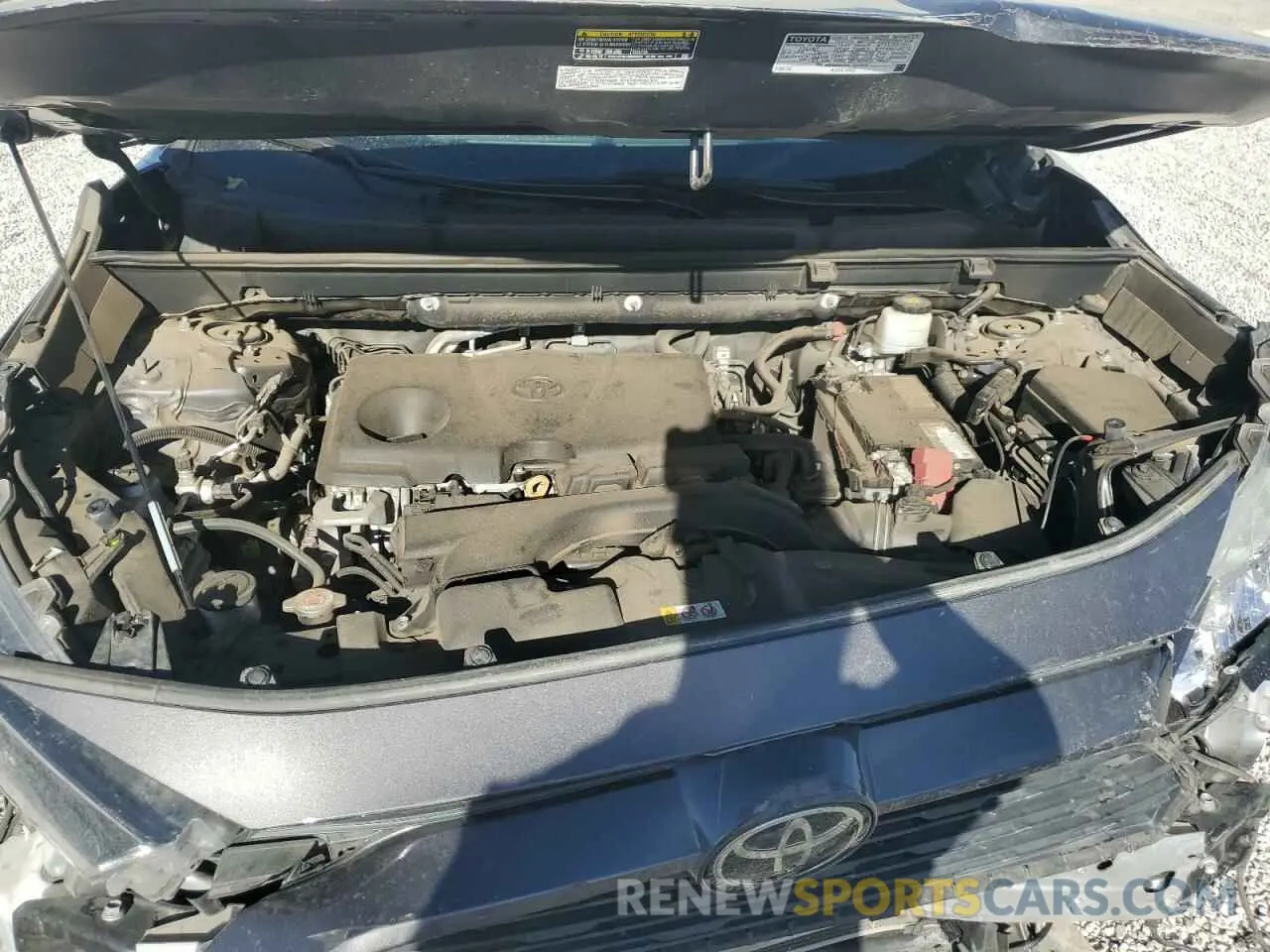 12 Photograph of a damaged car 2T3F1RFV2MW181621 TOYOTA RAV4 2021