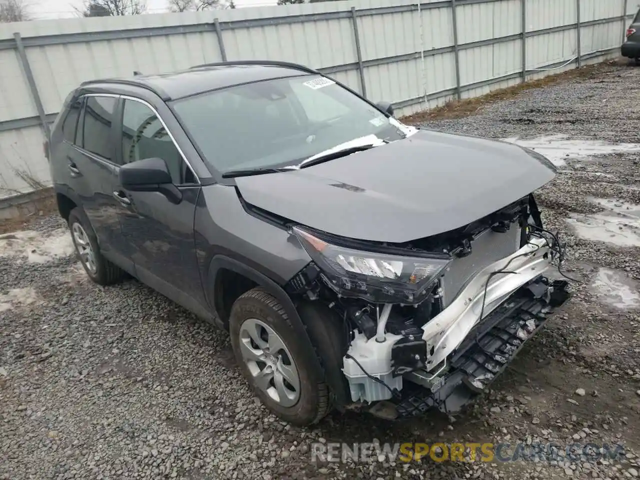 1 Photograph of a damaged car 2T3F1RFV2MW192005 TOYOTA RAV4 2021