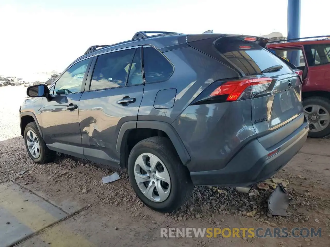 2 Photograph of a damaged car 2T3F1RFV2MW198029 TOYOTA RAV4 2021