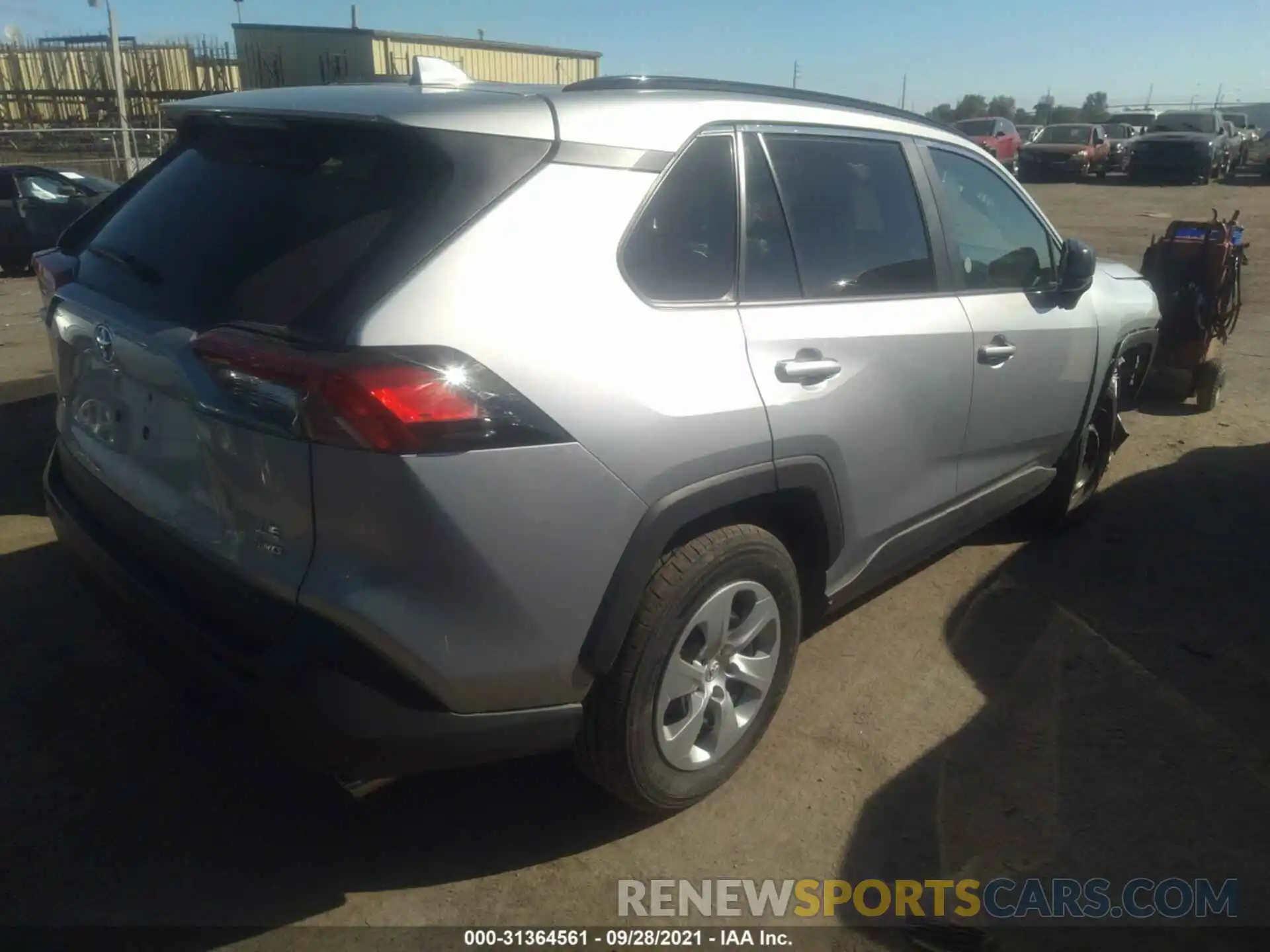 4 Photograph of a damaged car 2T3F1RFV2MW207392 TOYOTA RAV4 2021