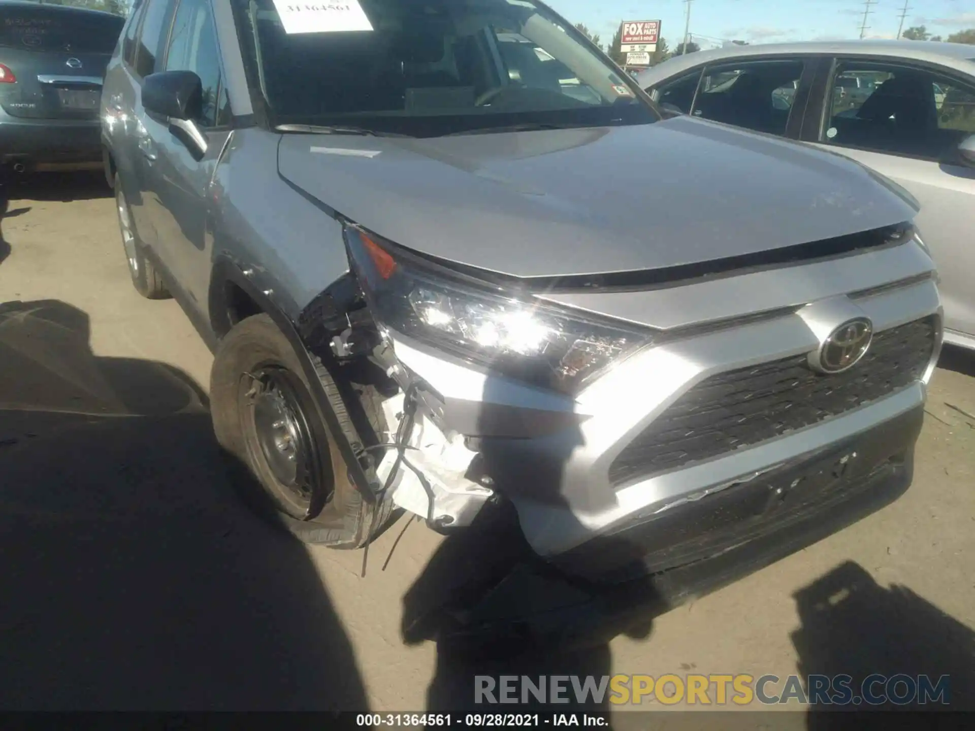 6 Photograph of a damaged car 2T3F1RFV2MW207392 TOYOTA RAV4 2021