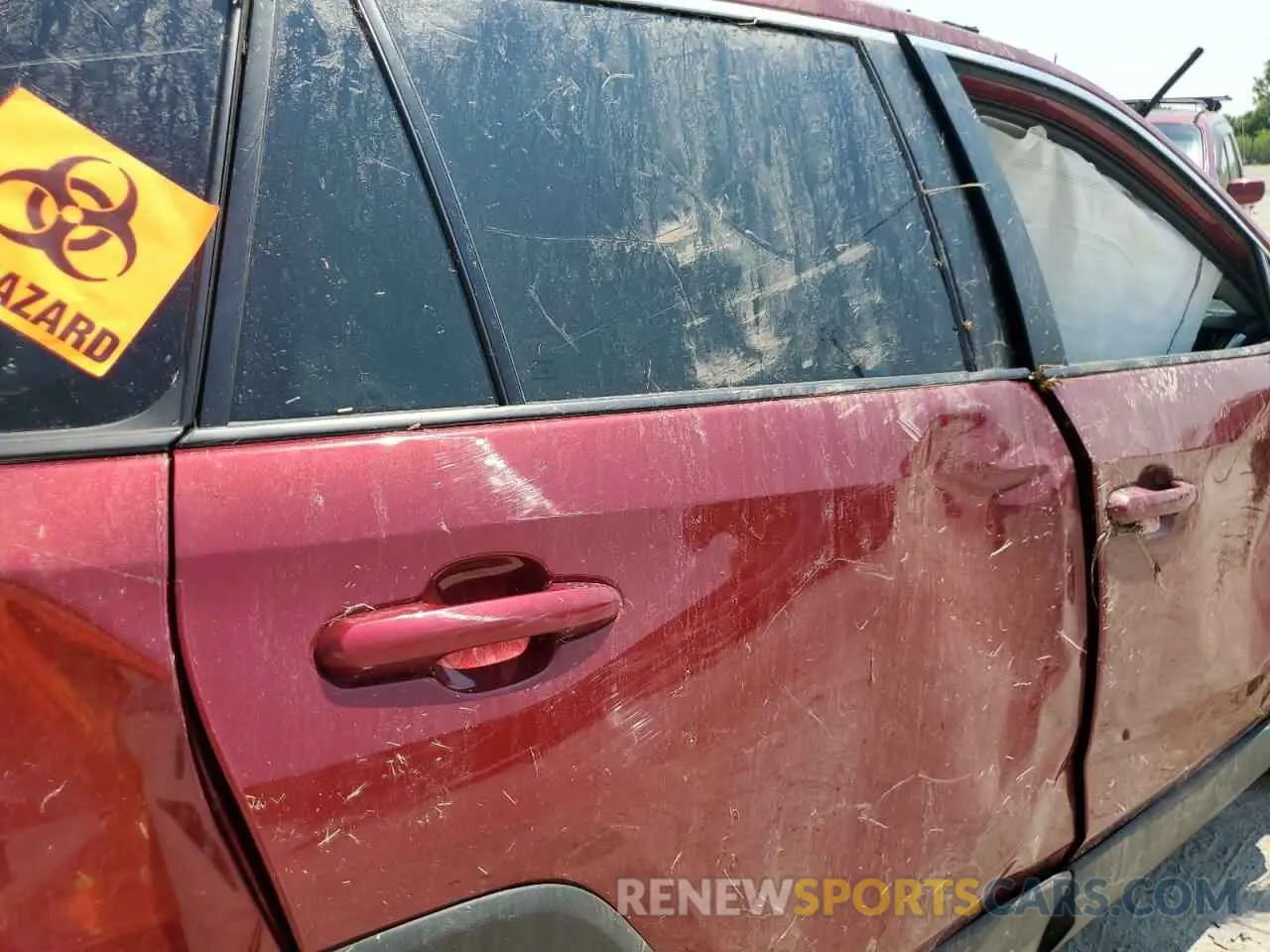 10 Photograph of a damaged car 2T3F1RFV2MW243535 TOYOTA RAV4 2021