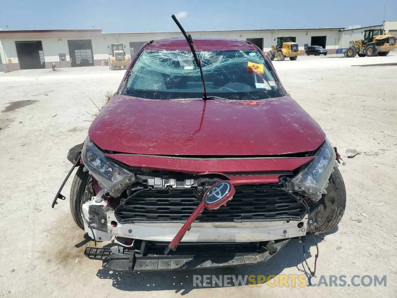 5 Photograph of a damaged car 2T3F1RFV2MW243535 TOYOTA RAV4 2021