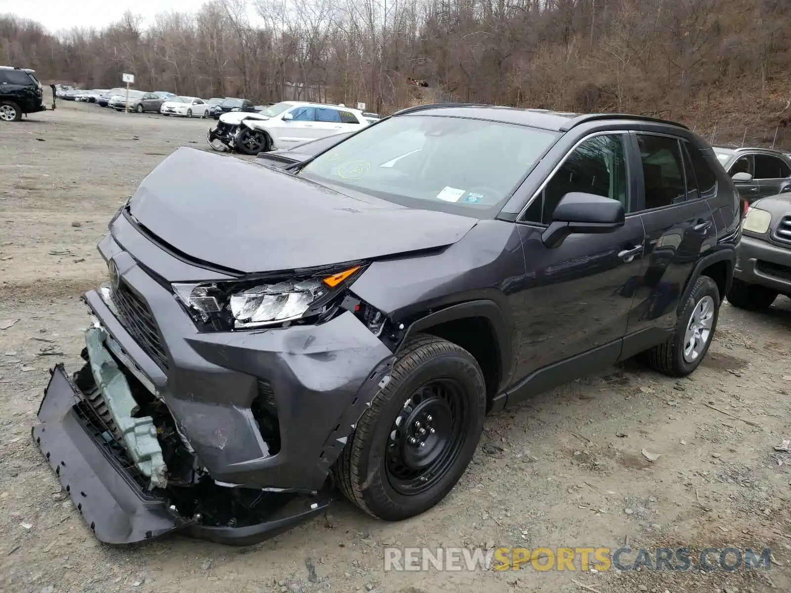 2 Photograph of a damaged car 2T3F1RFV3MC150847 TOYOTA RAV4 2021