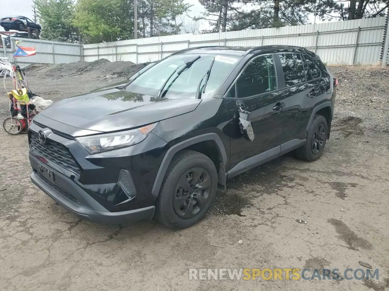 1 Photograph of a damaged car 2T3F1RFV3MC153909 TOYOTA RAV4 2021