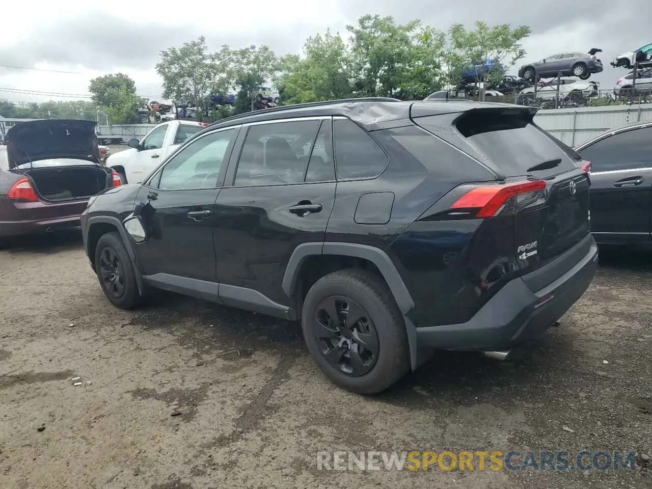 2 Photograph of a damaged car 2T3F1RFV3MC153909 TOYOTA RAV4 2021