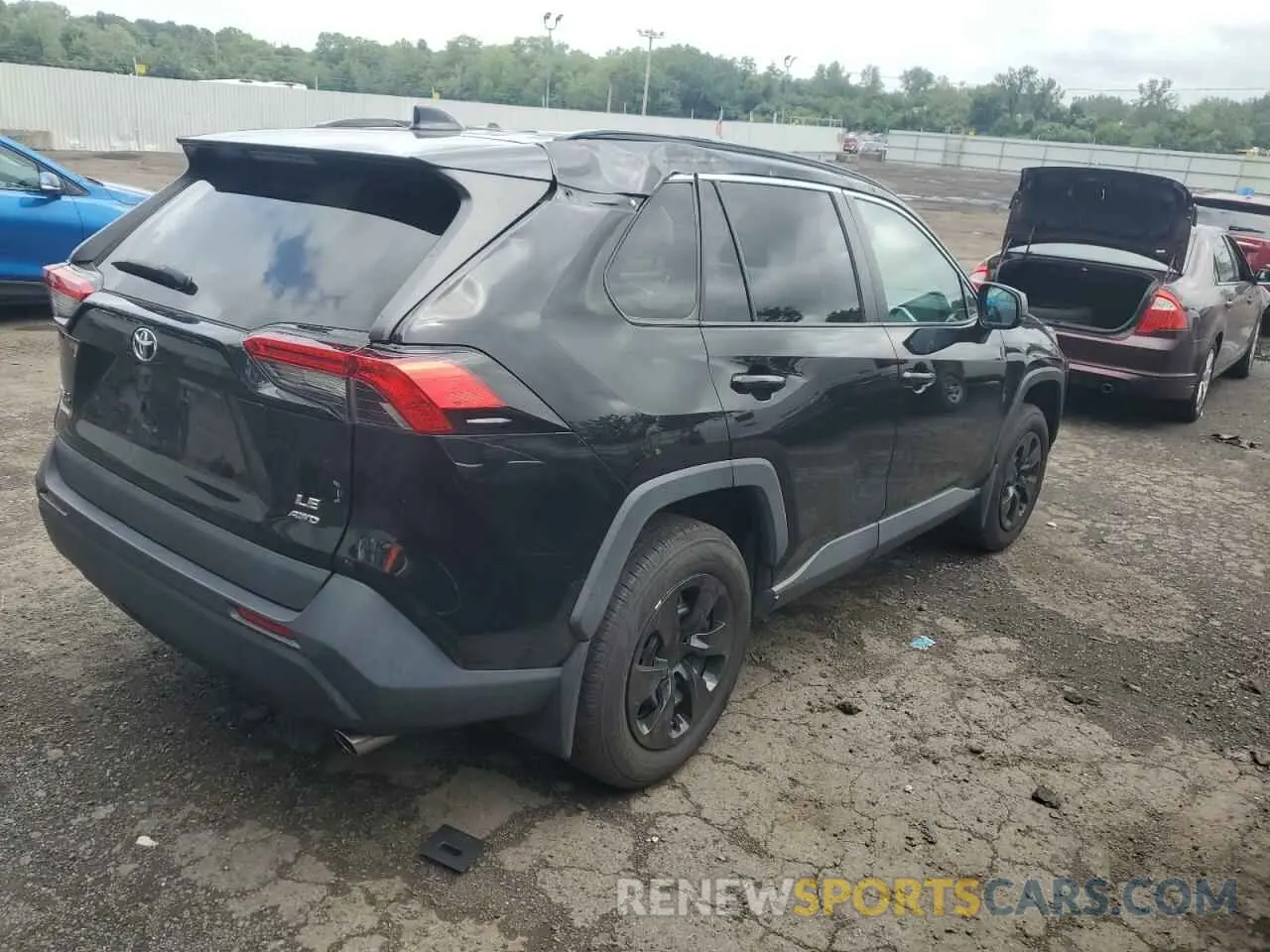 3 Photograph of a damaged car 2T3F1RFV3MC153909 TOYOTA RAV4 2021
