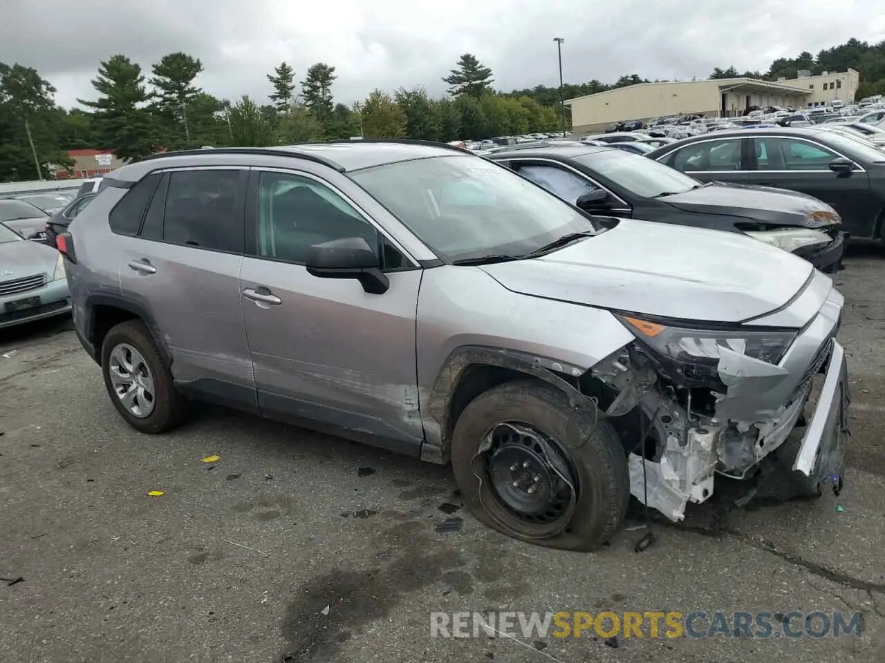4 Photograph of a damaged car 2T3F1RFV3MC158382 TOYOTA RAV4 2021