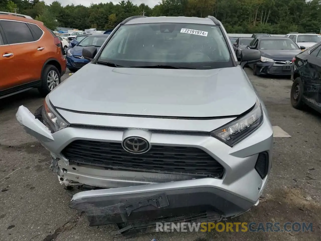 5 Photograph of a damaged car 2T3F1RFV3MC158382 TOYOTA RAV4 2021