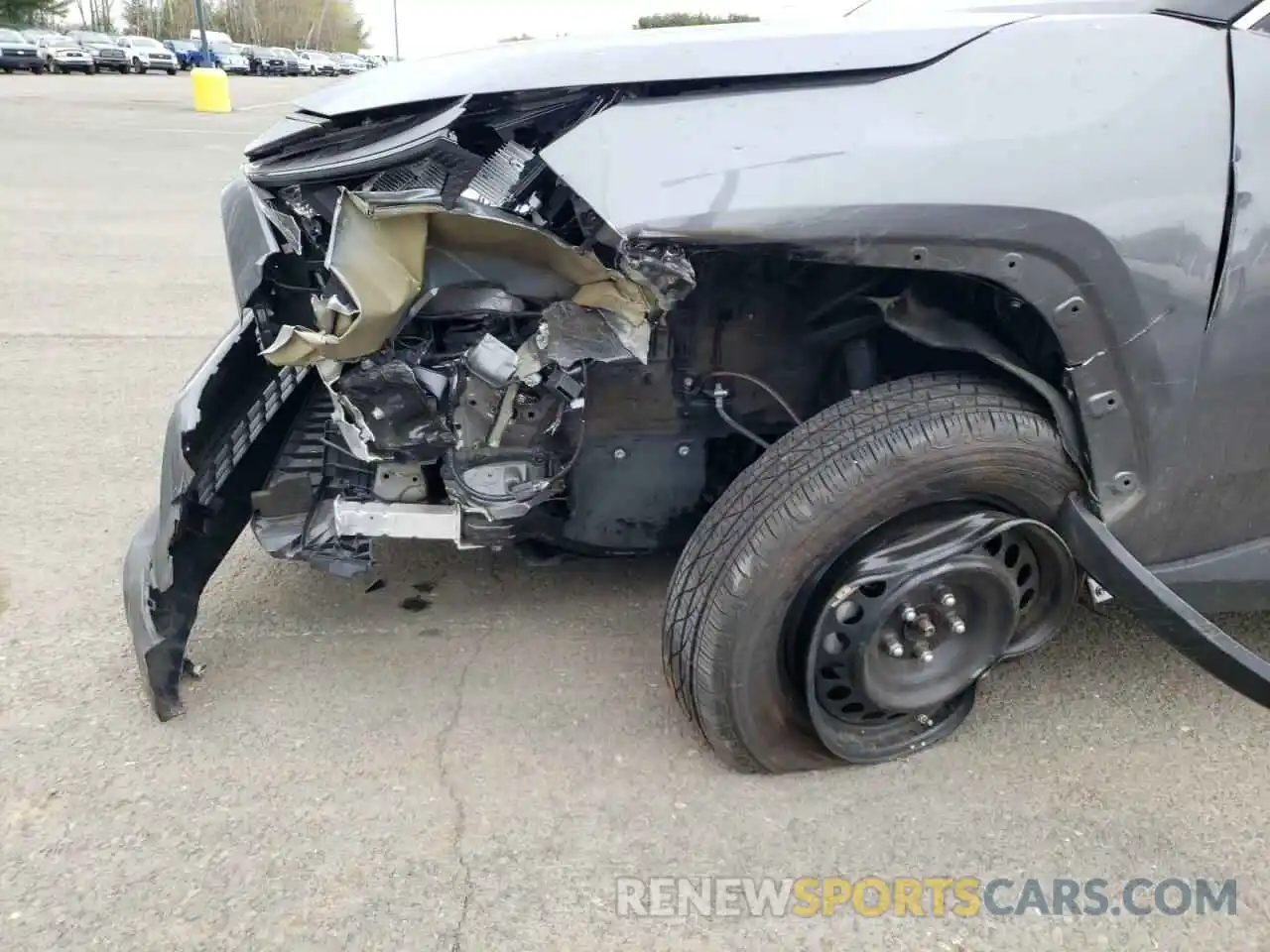 9 Photograph of a damaged car 2T3F1RFV3MC175148 TOYOTA RAV4 2021