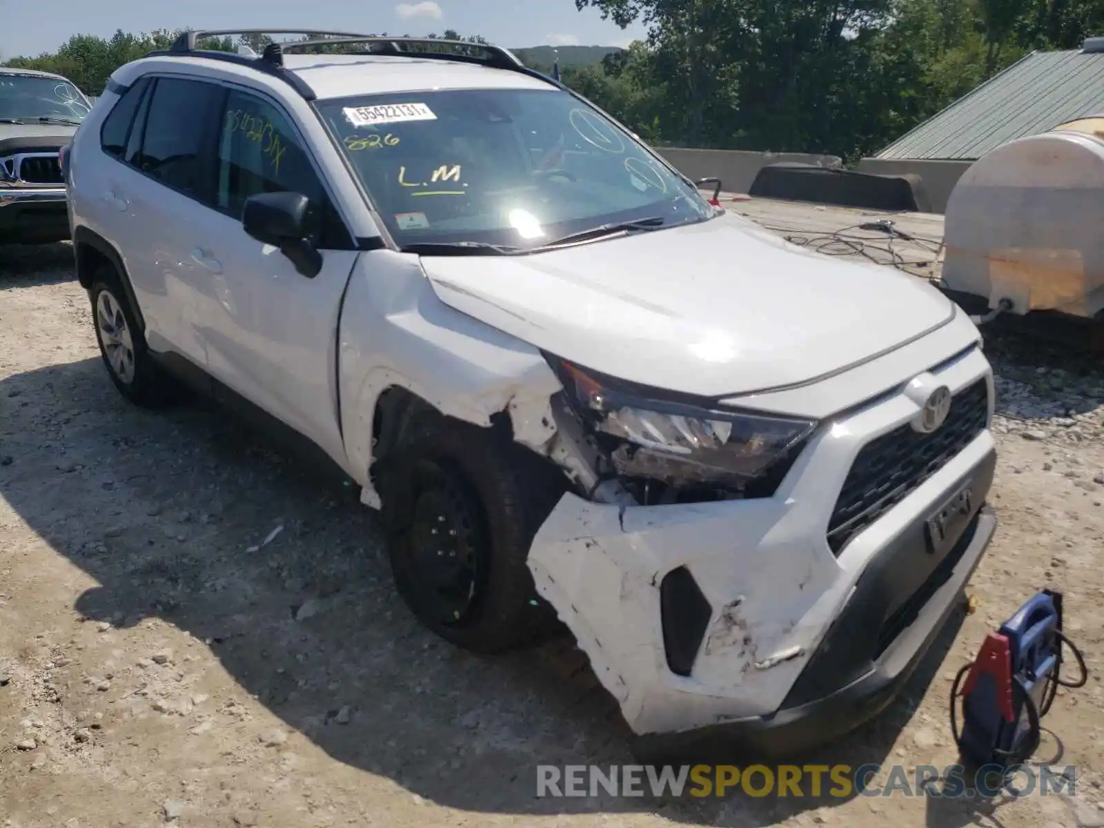 1 Photograph of a damaged car 2T3F1RFV3MC180480 TOYOTA RAV4 2021