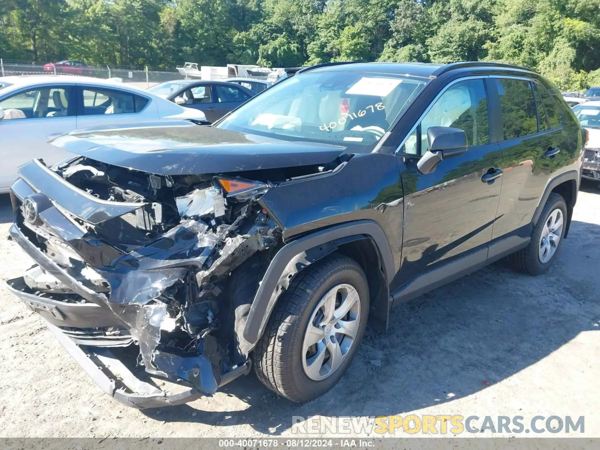 2 Photograph of a damaged car 2T3F1RFV3MC186747 TOYOTA RAV4 2021