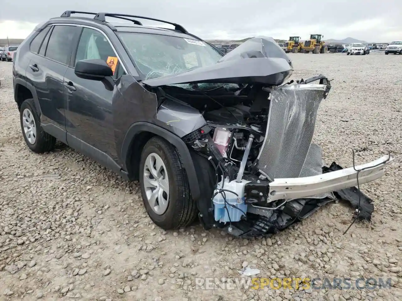 1 Photograph of a damaged car 2T3F1RFV3MC188823 TOYOTA RAV4 2021