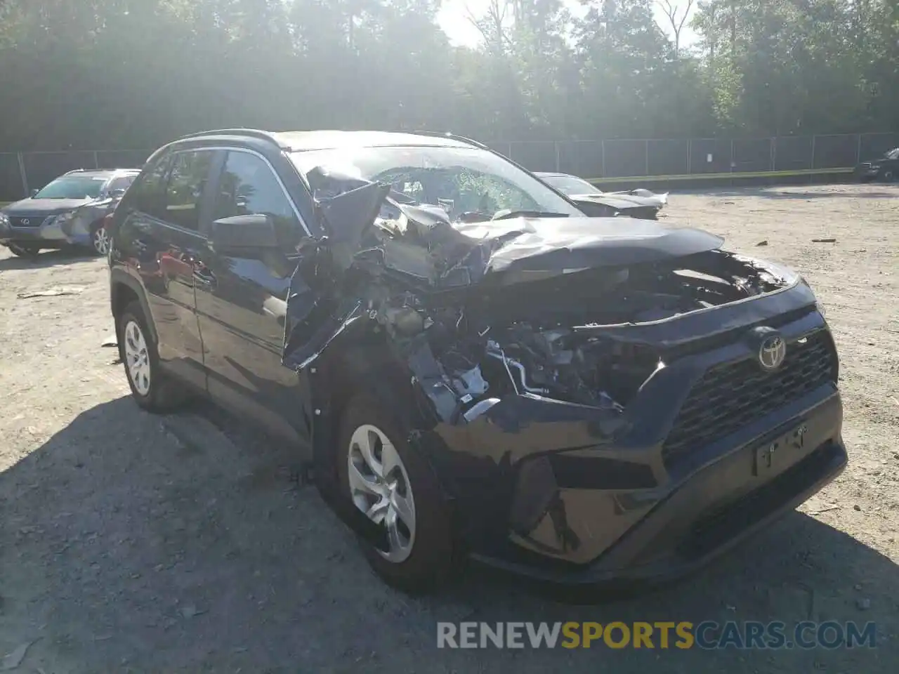 1 Photograph of a damaged car 2T3F1RFV3MC200100 TOYOTA RAV4 2021