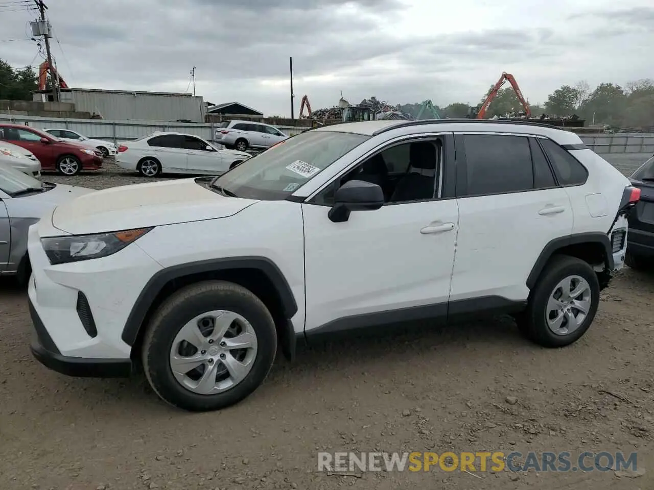 1 Photograph of a damaged car 2T3F1RFV3MC216376 TOYOTA RAV4 2021