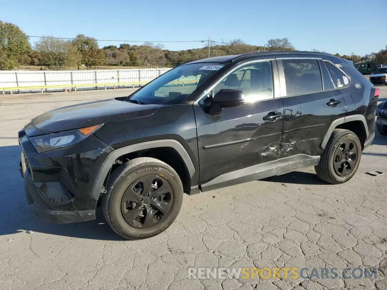 1 Photograph of a damaged car 2T3F1RFV3MC216491 TOYOTA RAV4 2021