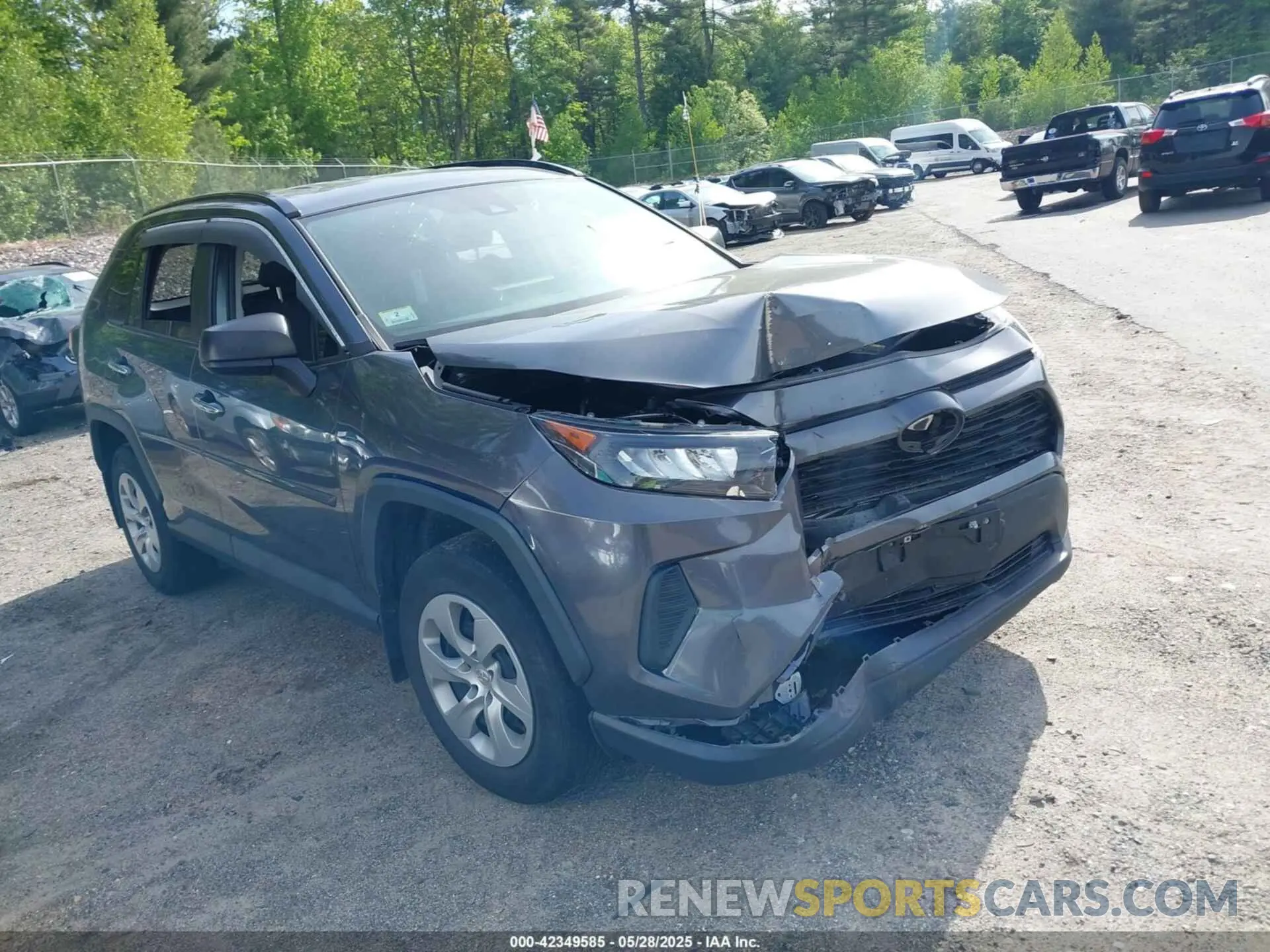 1 Photograph of a damaged car 2T3F1RFV3MC222839 TOYOTA RAV4 2021