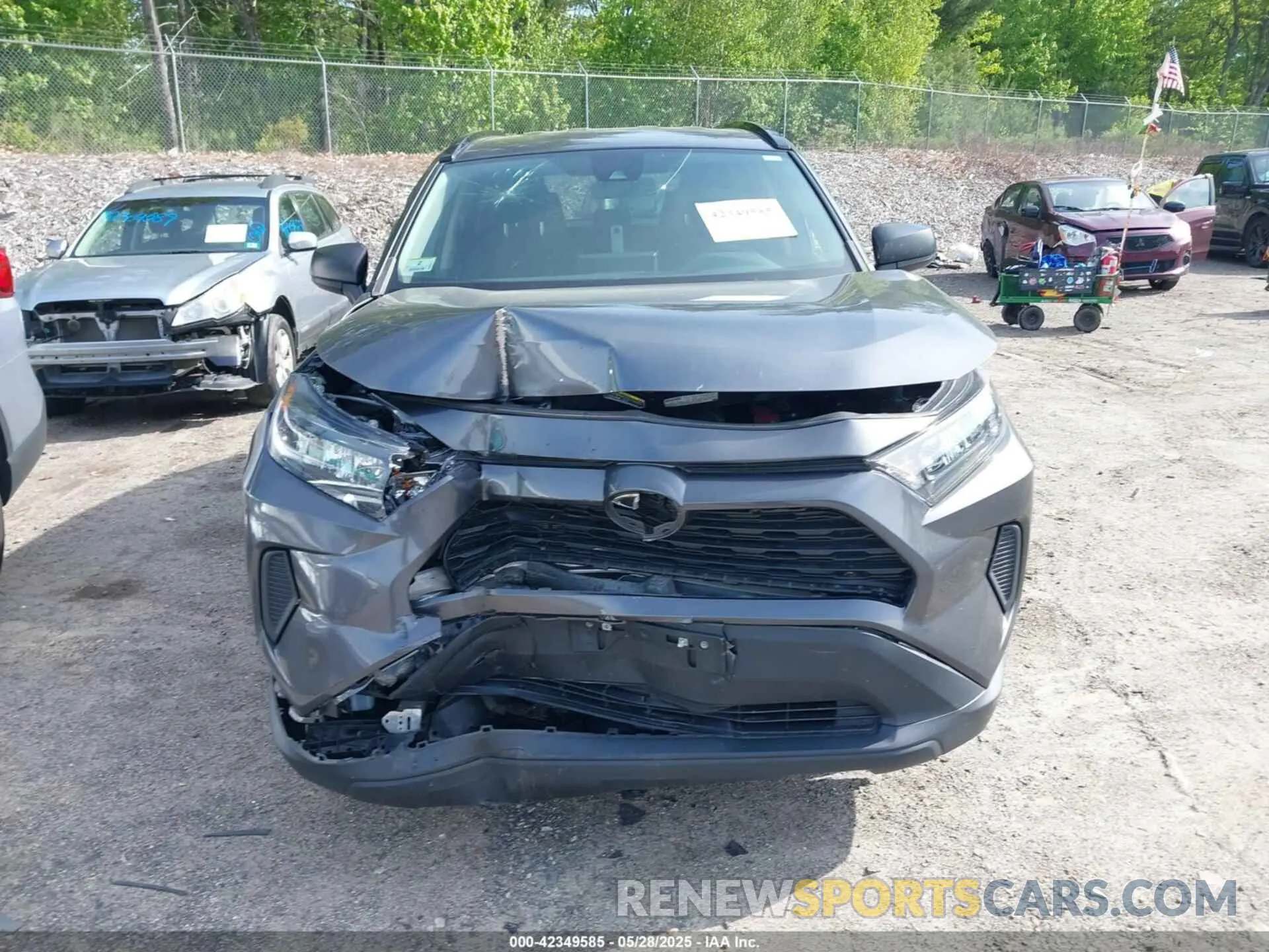 12 Photograph of a damaged car 2T3F1RFV3MC222839 TOYOTA RAV4 2021