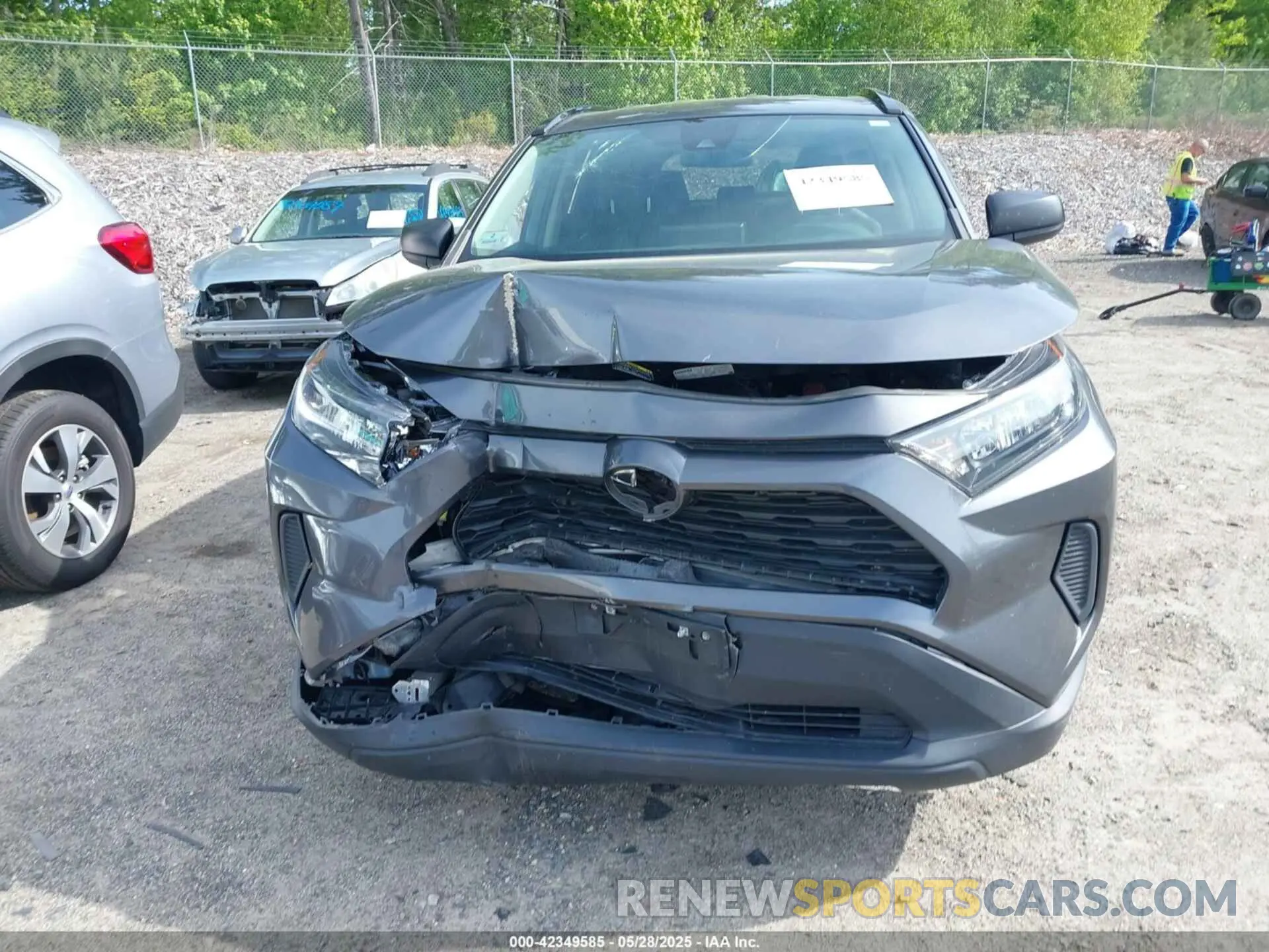 6 Photograph of a damaged car 2T3F1RFV3MC222839 TOYOTA RAV4 2021
