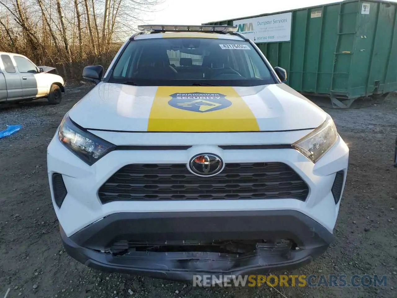 5 Photograph of a damaged car 2T3F1RFV3MC239320 TOYOTA RAV4 2021