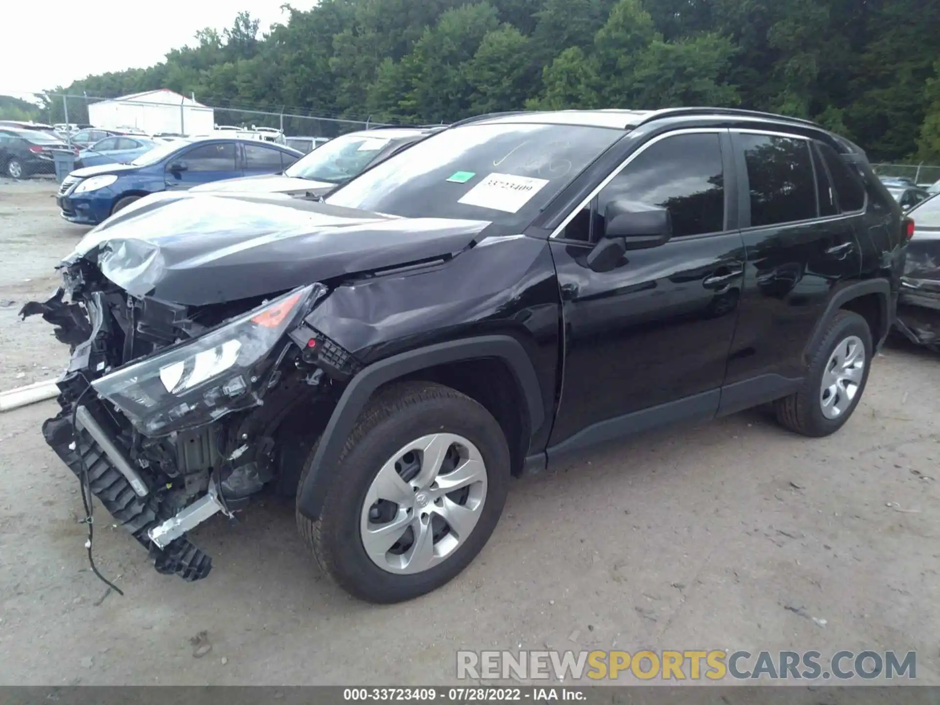 2 Photograph of a damaged car 2T3F1RFV3MC250480 TOYOTA RAV4 2021