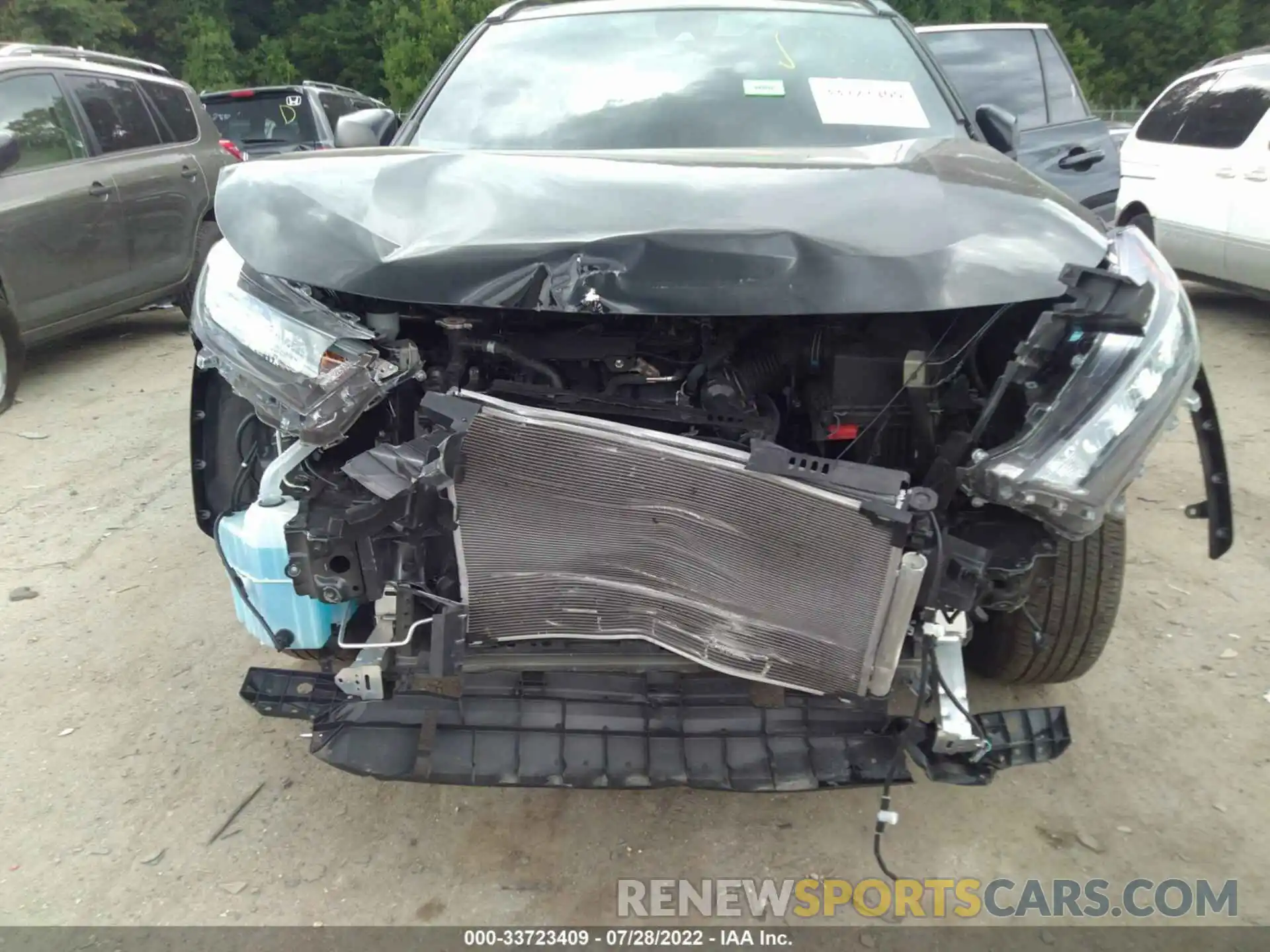 6 Photograph of a damaged car 2T3F1RFV3MC250480 TOYOTA RAV4 2021