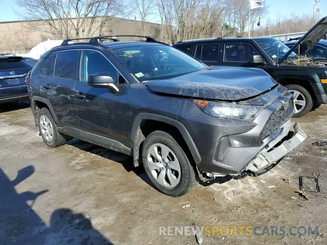 4 Photograph of a damaged car 2T3F1RFV3MW146912 TOYOTA RAV4 2021