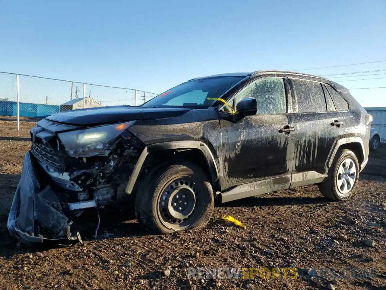 1 Photograph of a damaged car 2T3F1RFV3MW193129 TOYOTA RAV4 2021