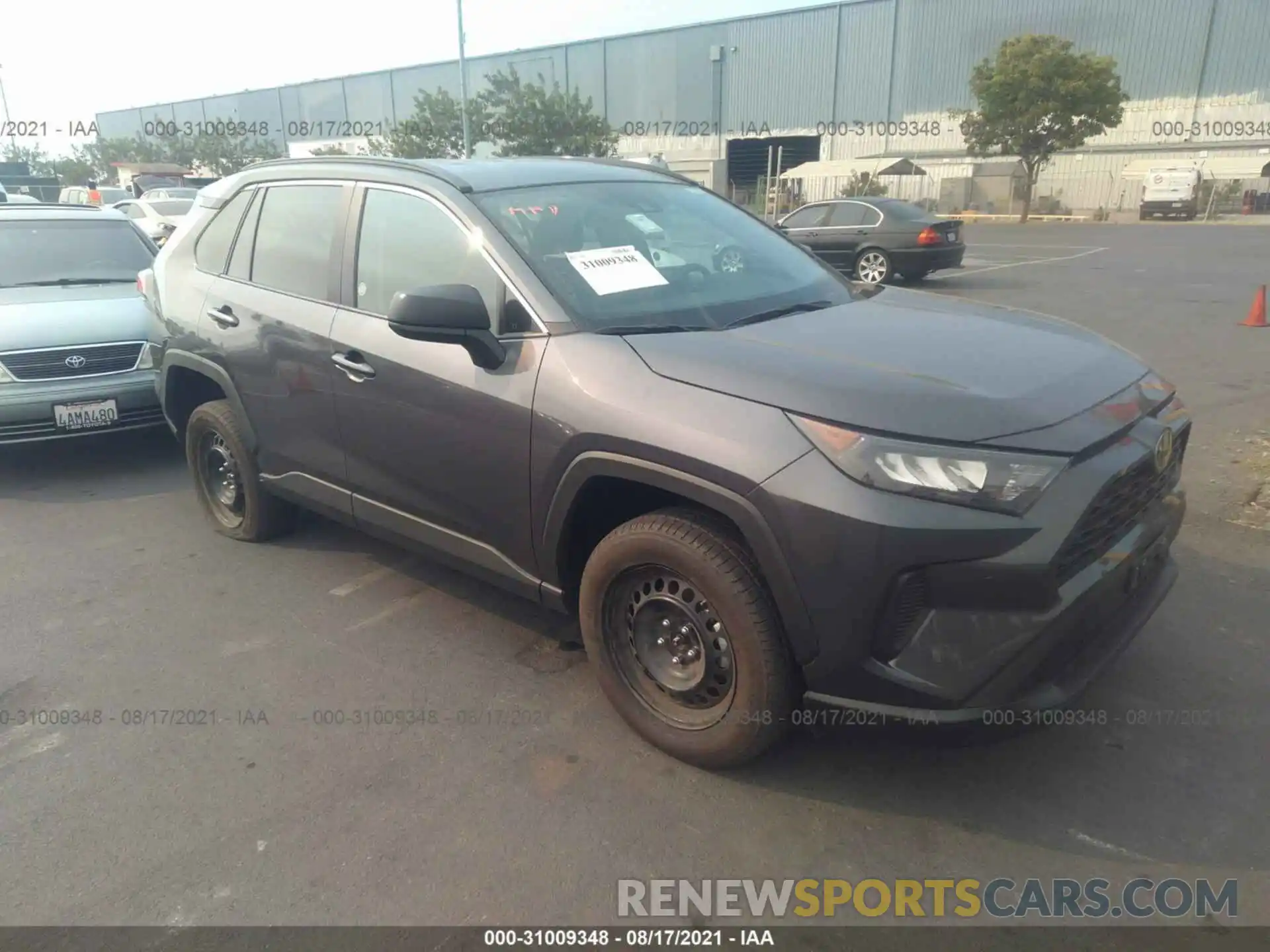 1 Photograph of a damaged car 2T3F1RFV3MW193356 TOYOTA RAV4 2021