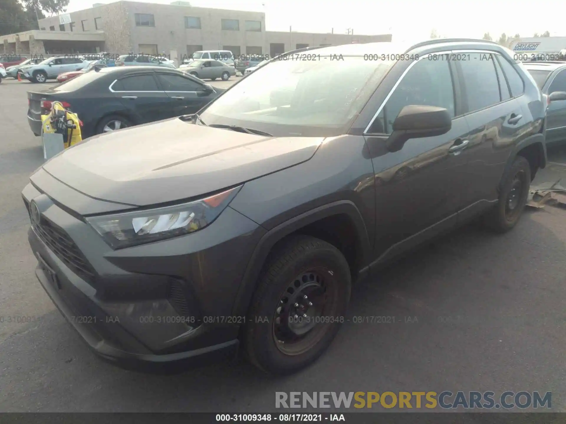 2 Photograph of a damaged car 2T3F1RFV3MW193356 TOYOTA RAV4 2021