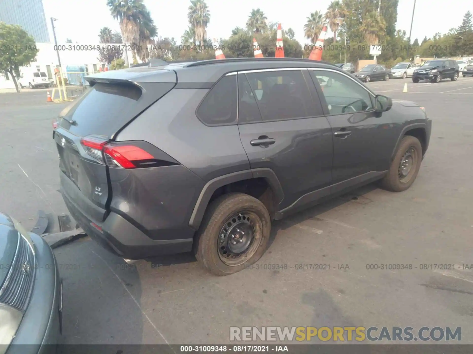 4 Photograph of a damaged car 2T3F1RFV3MW193356 TOYOTA RAV4 2021